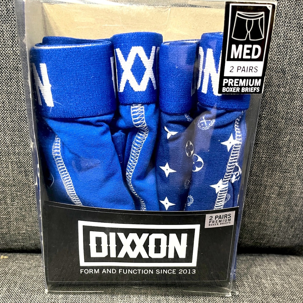 DIXXON Blue Boxer Briefs - 2 Pack
